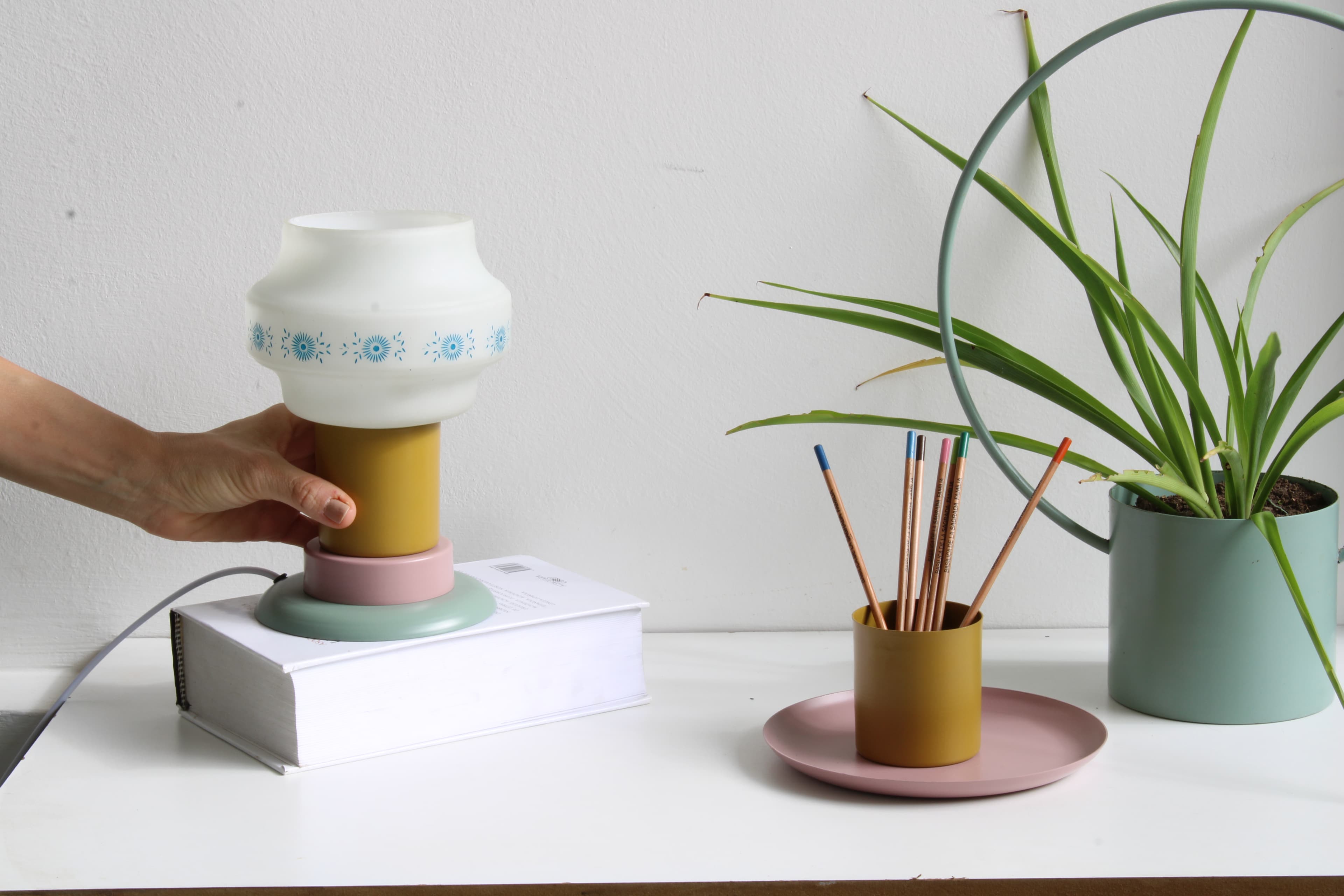 Upcycled Luminarias — proceso 1